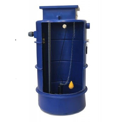1700Ltr Sewage Single Pump Station 6m head, Ideally sized for dwelling or Dwellings up to 10/11 bedrooms