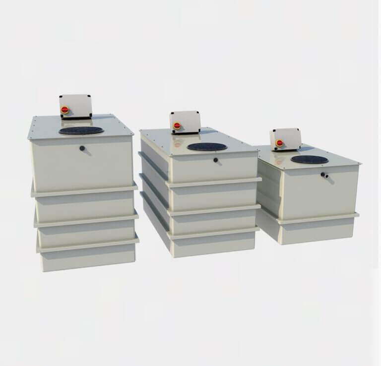 1000L Single Vortex Above Ground GRP Pump Station