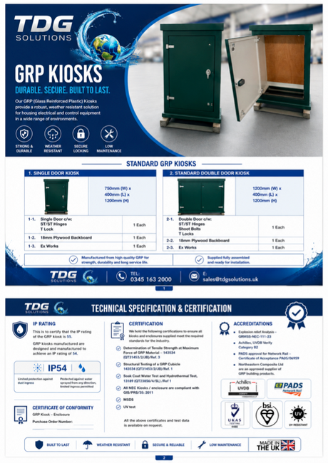 GRP Kiosks & Enclosures